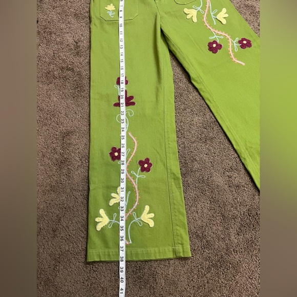 NWT We The Free Summer Bloom Embroidered Jeans, Sz 24 - Picture 9 of 10